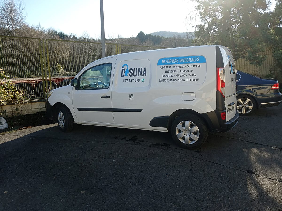 Rotulación de vehículos personalizada en Bizkaia