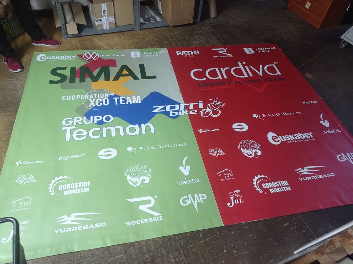 Pancartas personalizadas en Bilbao