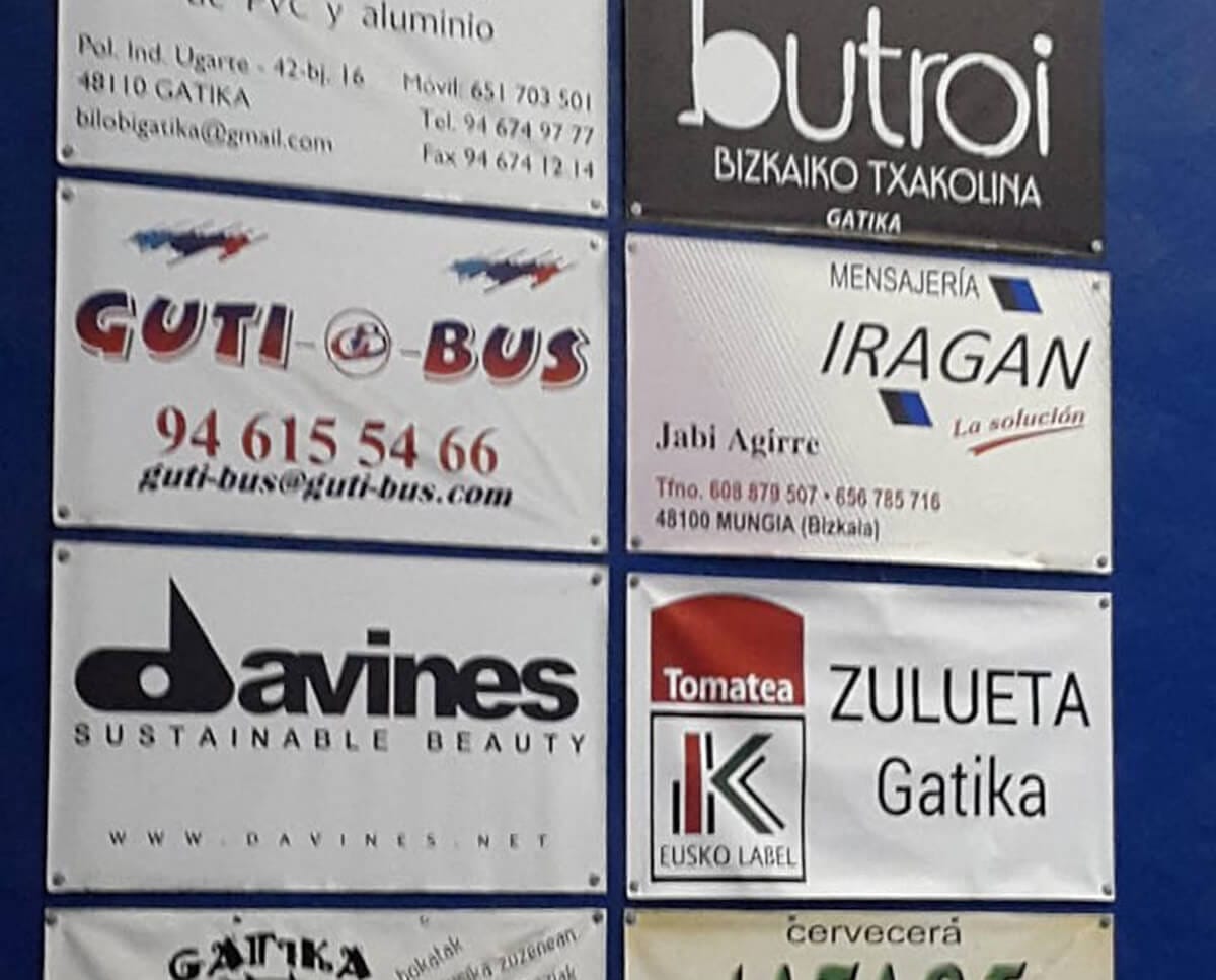 Rótulos a medida en Bilbao